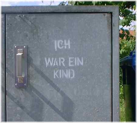 Ich war ein Kind - Hallerwiese, N�rnberg.